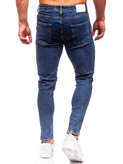 Herr Jeans Regular Fit Marinblå Bolf 6057