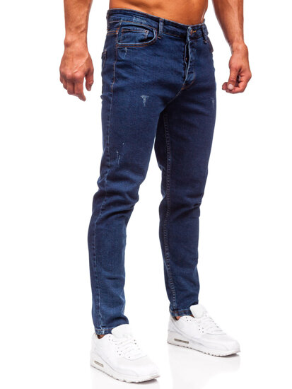 Herr Jeans Regular Fit Marinblå Bolf 6058