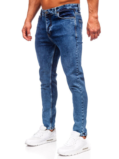 Herr Jeans Regular Fit Marinblå Bolf 6067