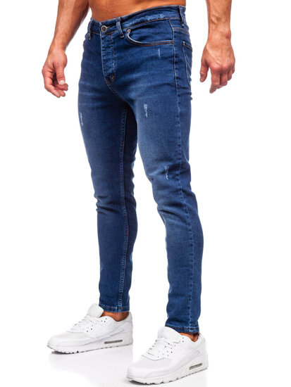 Herr Jeans Regular Fit Marinblå Bolf 6217