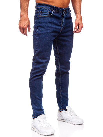 Herr Jeans Regular Fit Marinblå Bolf 6296