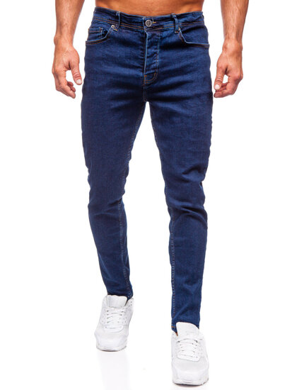 Herr Jeans Regular Fit Marinblå Bolf 6296