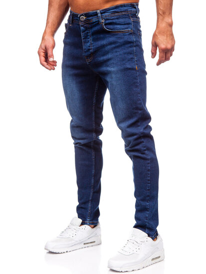 Herr Jeans Regular Fit Marinblå Bolf 6297