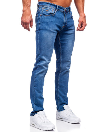 Herr Jeans Regular Fit Marinblå Bolf 6356