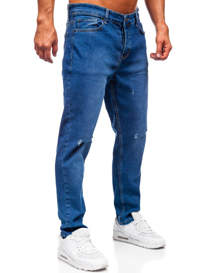 Herr Jeans Regular Fit Marinblå Bolf 6636