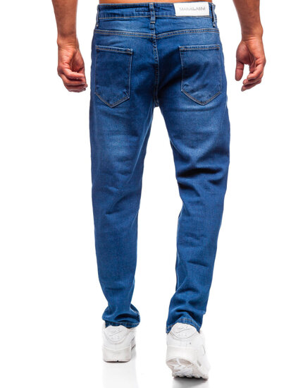 Herr Jeans Regular Fit Marinblå Bolf 6636