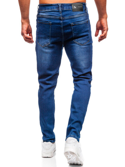 Herr Jeans Regular Fit Marinblå Bolf 6710