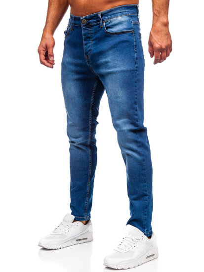 Herr Jeans Regular Fit Marinblå Bolf 6743