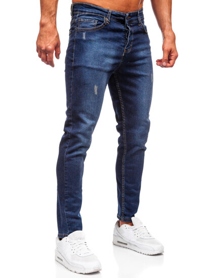 Herr Jeans Regular Fit Marinblå Bolf 6760