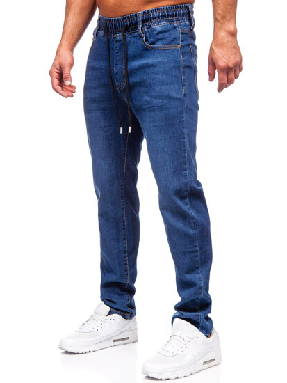 Herr Jeans Regular Fit Marinblå Bolf 9092