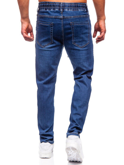 Herr Jeans Regular Fit Marinblå Bolf 9092