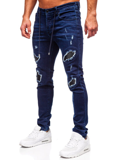 Herr Jeans Regular Fit Marinblå Bolf MP0100BS