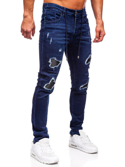 Herr Jeans Regular Fit Marinblå Bolf MP0100BS