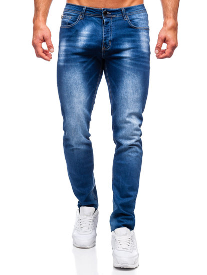 Herr Jeans Regular Fit Marinblå Bolf MP019B