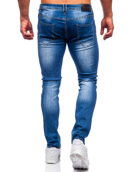 Herr Jeans Regular Fit Marinblå Bolf MP019BC