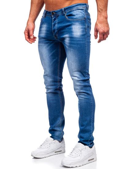 Herr Jeans Regular Fit Marinblå Bolf MP019BC