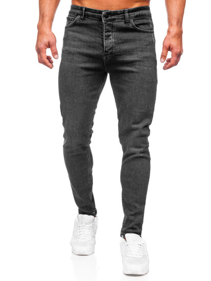 Herr Jeans Regular Fit Svart Bolf 6008