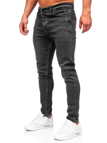 Herr Jeans Regular Fit Svart Bolf 6008