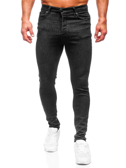 Herr Jeans Regular Fit Svart Bolf 6009