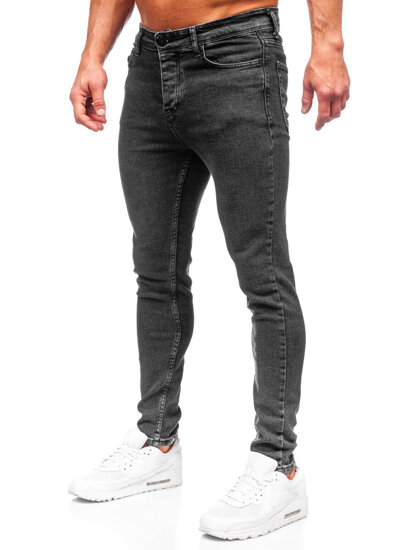 Herr Jeans Regular Fit Svart Bolf 6027