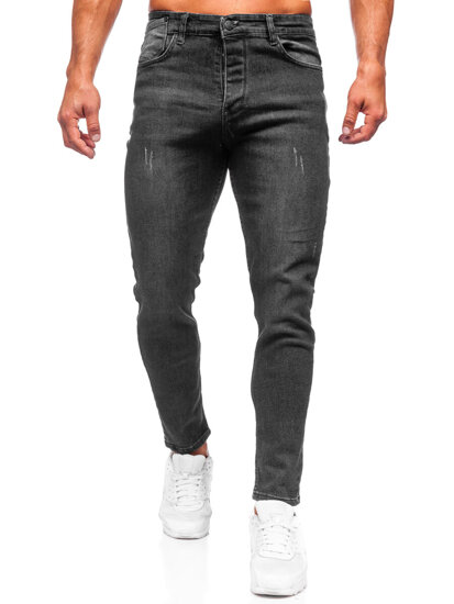 Herr Jeans Regular Fit Svart Bolf 6062