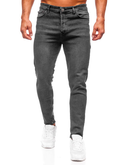 Herr Jeans Regular Fit Svart Bolf 6077