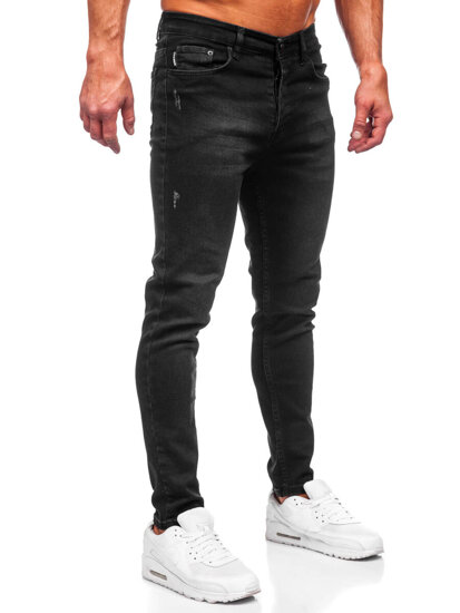 Herr Jeans Regular Fit Svart Bolf 6144