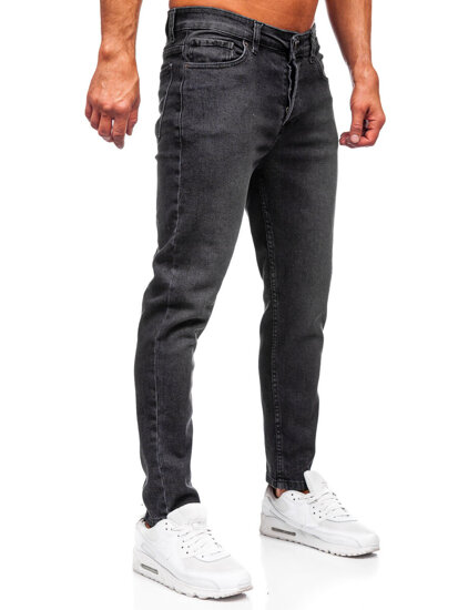 Herr Jeans Regular Fit Svart Bolf 6644