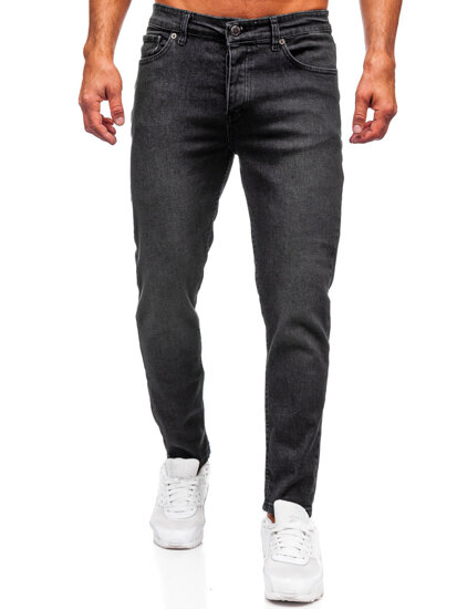 Herr Jeans Regular Fit Svart Bolf 6644