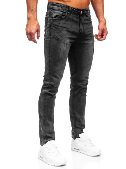 Herr Jeans Regular Fit Svart Bolf K10006-2