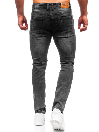 Herr Jeans Regular Fit Svart Bolf K10007-2