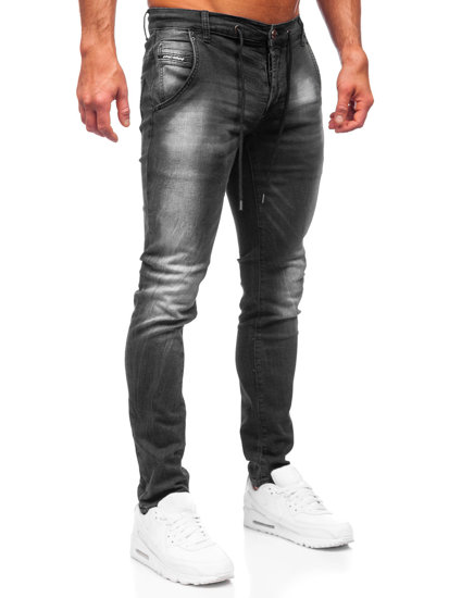 Herr Jeans Regular Fit Svart Bolf MP004N