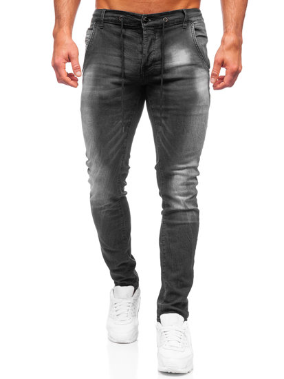 Herr Jeans Regular Fit Svart Bolf MP004N