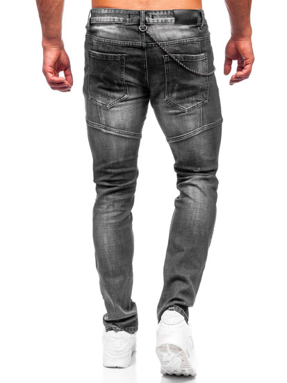 Herr Jeans Regular Fit Svart Bolf MP0051N