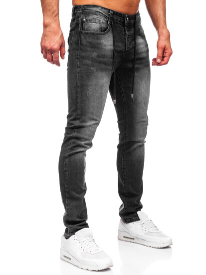 Herr Jeans Regular Fit Svart Bolf MP0063-1N