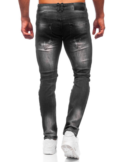 Herr Jeans Regular Fit Svart Bolf MP010N