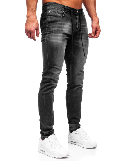 Herr Jeans Regular Fit Svart Bolf MP021N