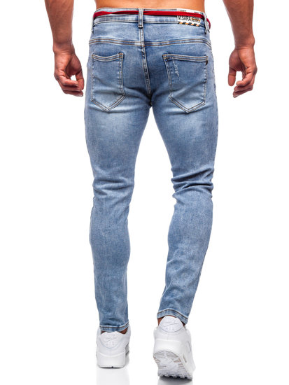 Herr Jeans Skinny Fit Blå Bolf KX555-1