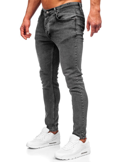 Herr Jeans Skinny Fit Svart Bolf R926-1