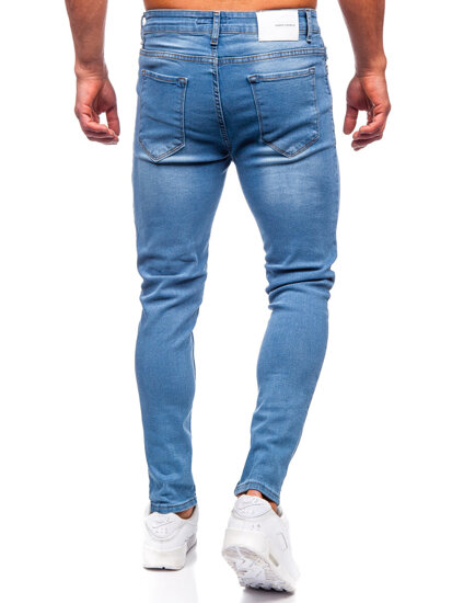 Herr Jeans Slim Fit Blå Bolf 6177