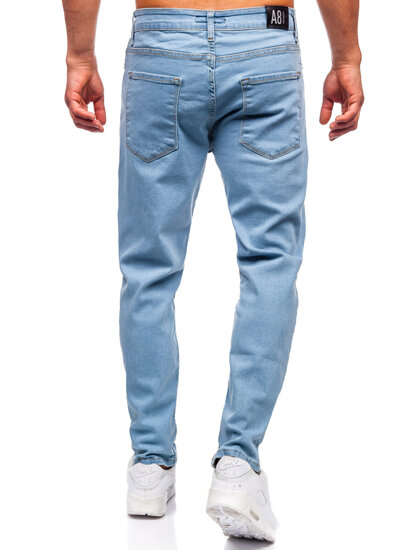 Herr Jeans Slim Fit Blå Bolf 6446