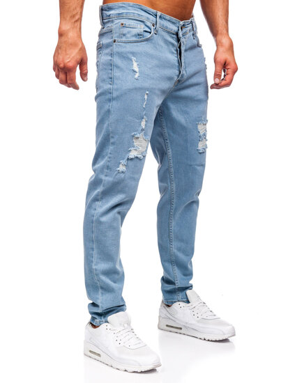 Herr Jeans Slim Fit Blå Bolf 6461