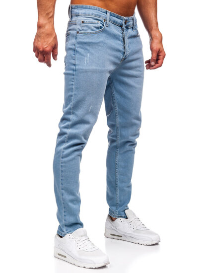 Herr Jeans Slim Fit Blå Bolf 6472