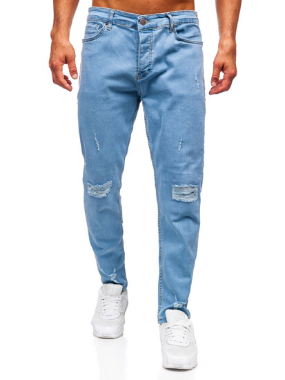 Herr Jeans Slim Fit Blå Bolf 6580