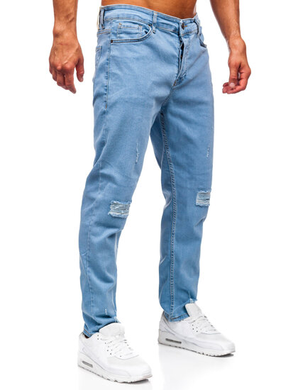 Herr Jeans Slim Fit Blå Bolf 6580