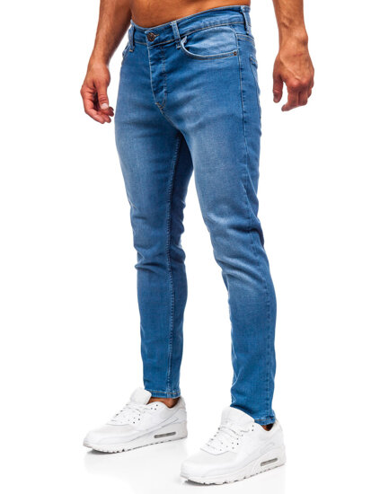 Herr Jeans Slim Fit Blå Bolf 6595