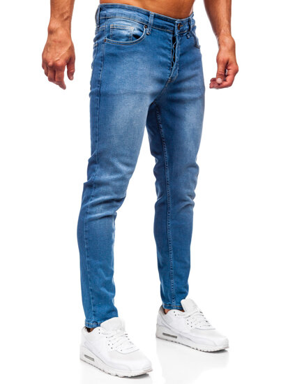 Herr Jeans Slim Fit Blå Bolf 6595