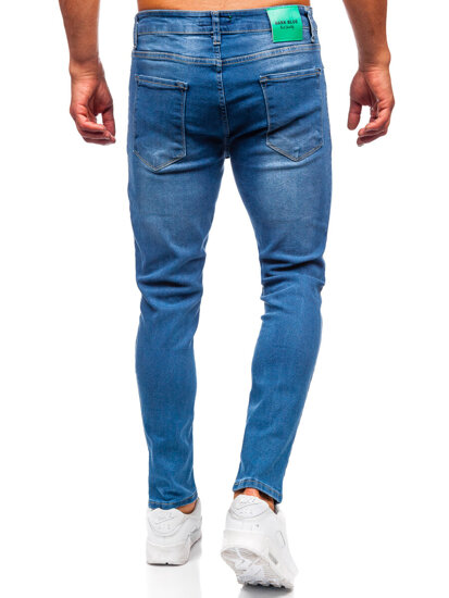 Herr Jeans Slim Fit Blå Bolf 6595