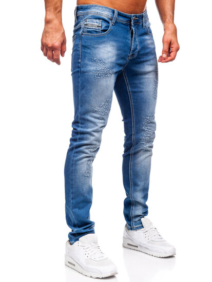 Herr Jeans Slim Fit Blå Bolf MP0009B