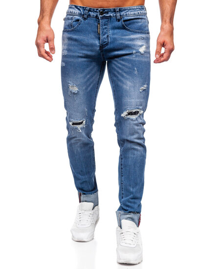 Herr Jeans Slim Fit Blå Bolf MP0126B